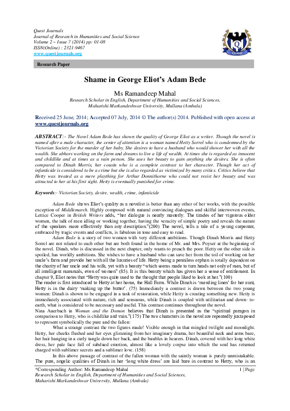 Adam bede themes picture