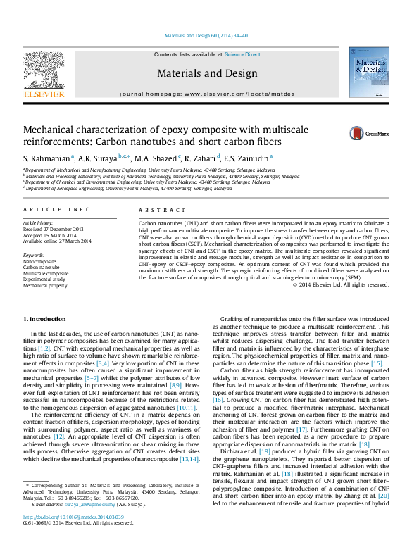 (PDF) Mechanical characterization of epoxy composites modified with ...