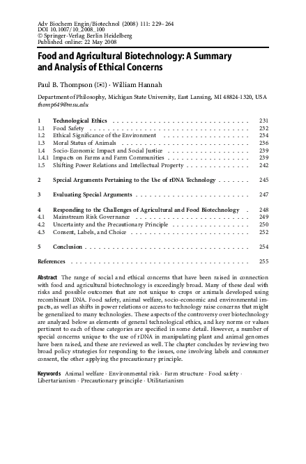 Biotechnology essay conclusion picture