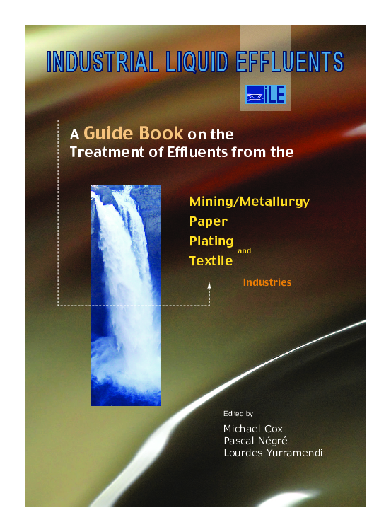 (PDF) Industrial liquid effluents in the pulp and paper industry