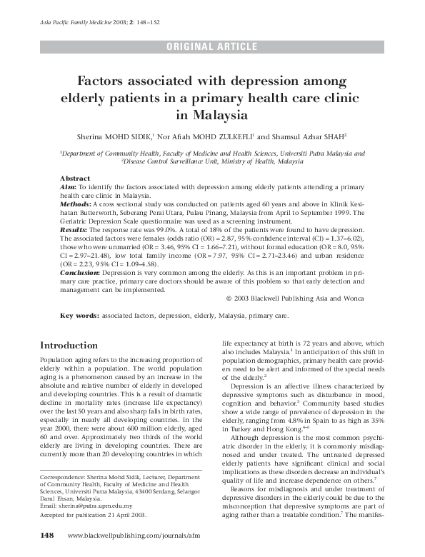 Depression elderly essay 07 picture