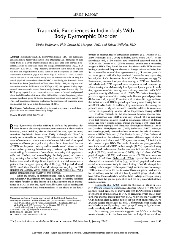 Trauma related topics picture