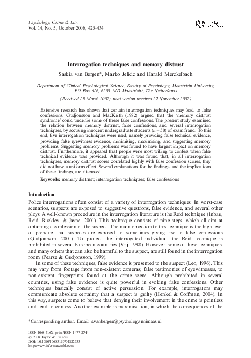 Interrogate definition picture