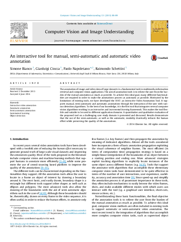 (PDF) An interactive tool for manual, semi-automatic and automatic ...