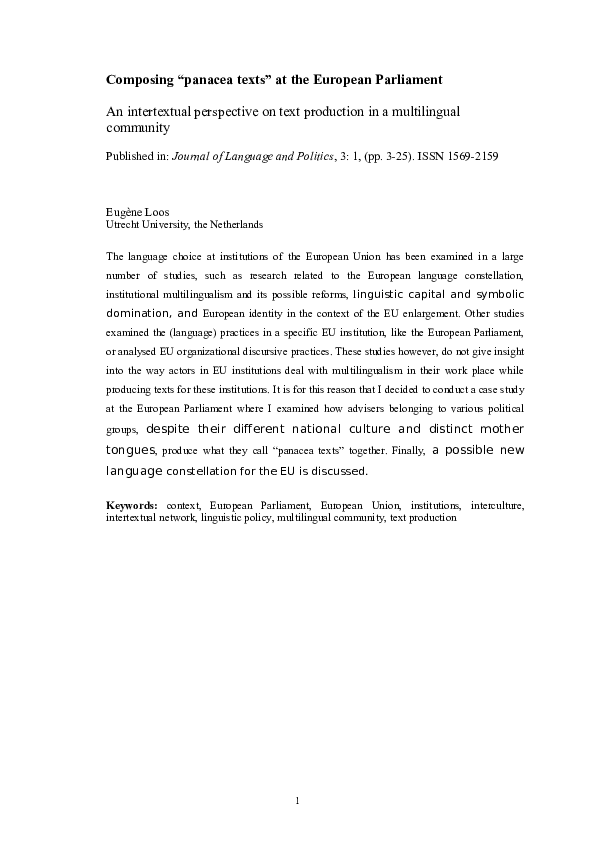 Panacea essay 07 picture