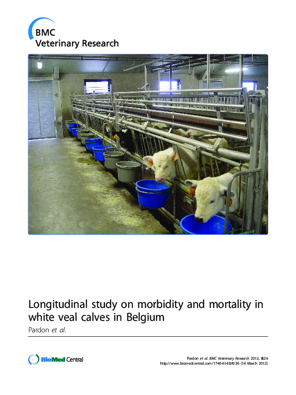 (PDF) Longitudinal study on morbidity and mortality in white veal ...
