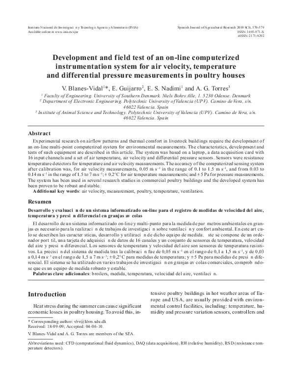 (PDF) Development and field test of an on-line computerized ...