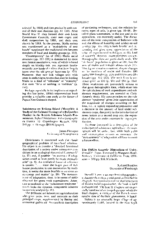 (PDF) The Ilahita Arapesh: Dimensions of Unity by Donald F. Tuzin ...
