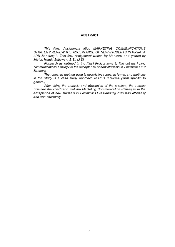 (DOC) Final Assesment Abstraction