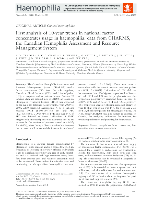 Hemophilia pdf image