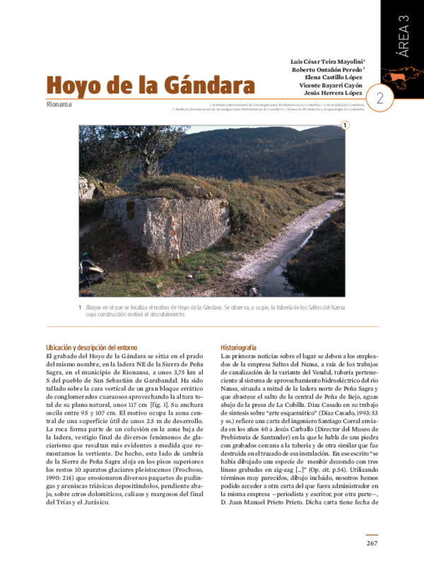(PDF) Hoyo de la Gándara