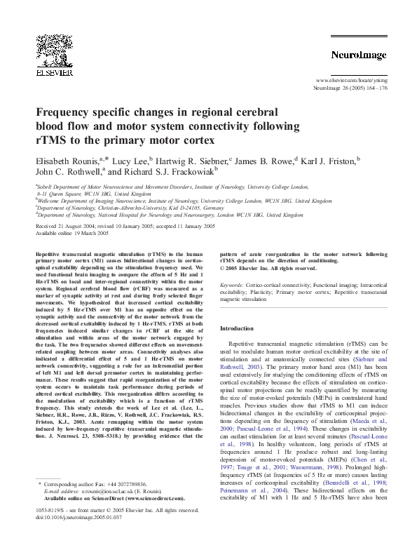(PDF) Frequency specific changes in regional cerebral blood flow and ...