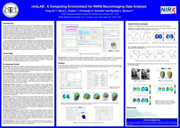 (PDF) nirsLAB: A Computing Environment for fNIRS Neuroimaging Data Analysis