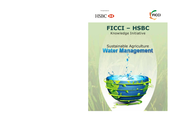 (PDF) Sustainable Agriculture Water Management Water Management