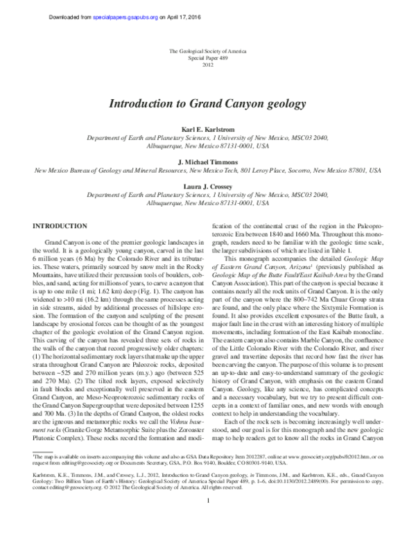 Geology abstract image