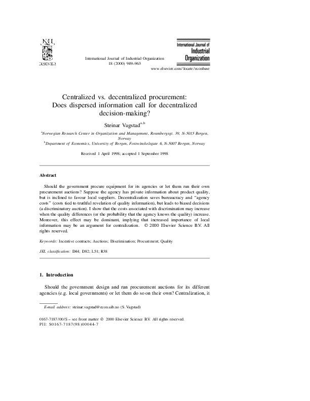 Centralization principle of management picture