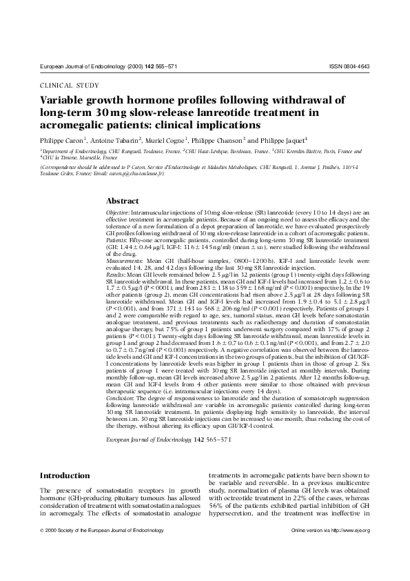 Acromegaly term paper example image
