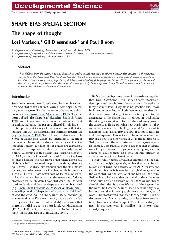  pdf the shape of thought