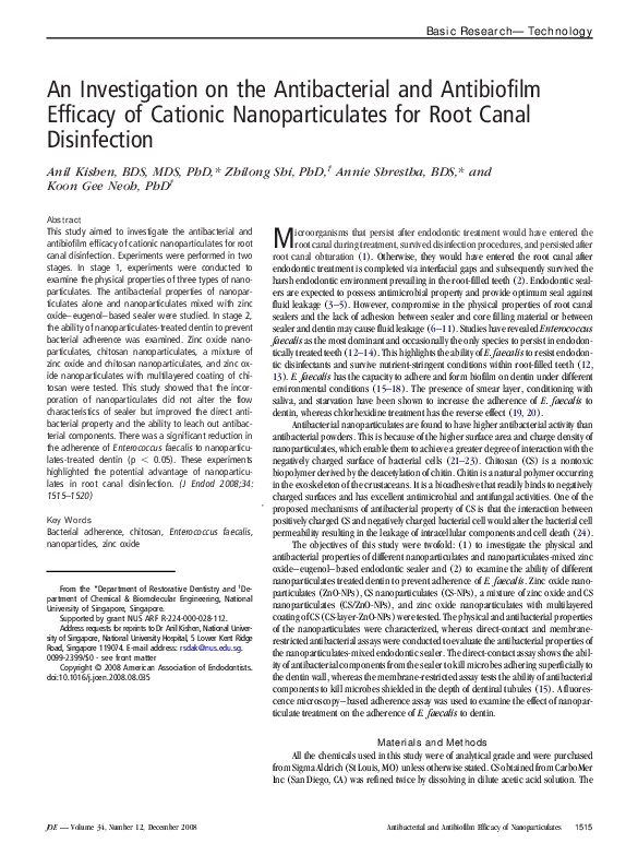 (PDF) An Investigation on the Antibacterial and Antibiofilm Efficacy of ...