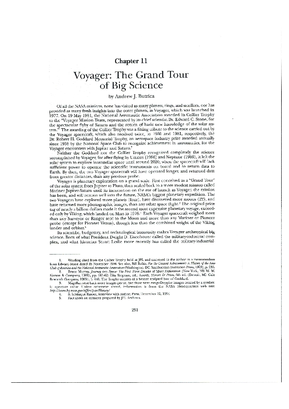 Voyager space picture