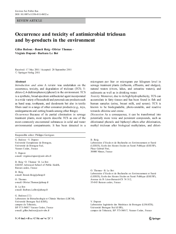 Triclosan-free products list picture