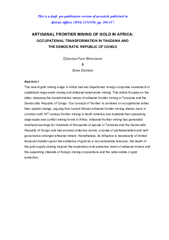 Social successes of congo image