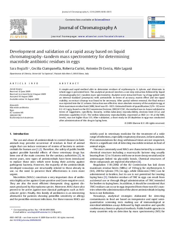 (PDF) Development and validation of a rapid assay based on liquid ...