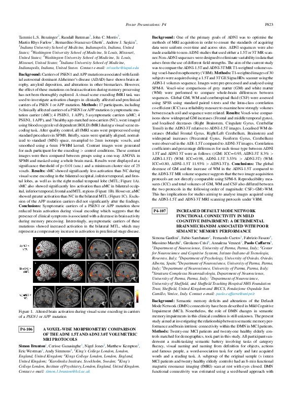 (PDF) Increased functional connectivity in the default mode network in ...