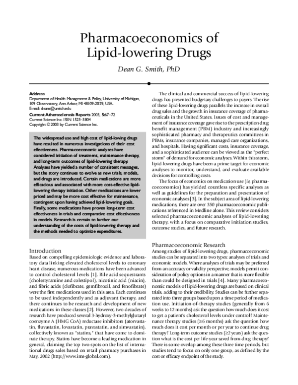 Importance of pharmacoeconomics picture