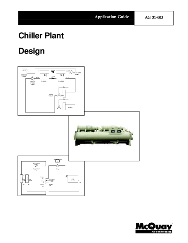 (PDF) Application Guide Chiller Plant Design