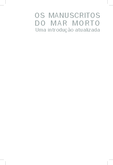 Manuscritos Do Mar Morto Pdf
