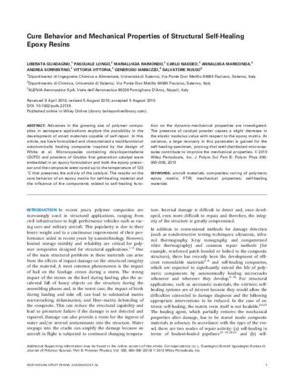 (PDF) Cure Behavior and Mechanical Properties of Structural Self ...