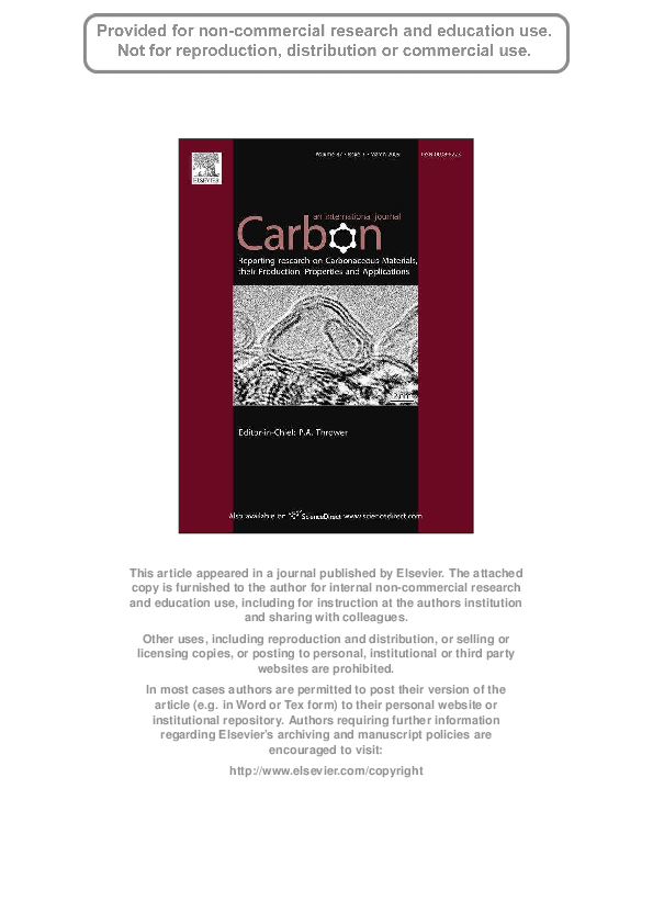 (PDF) Thermal properties of carbon fibers at very high temperature