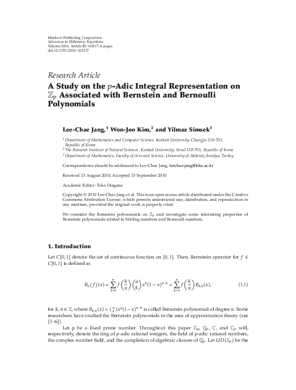 (PDF) THE BOOLE POLYNOMIALS ASSOCIATED WITH THE pADIC GAMMA FUNCTION