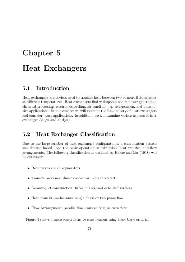 (PDF) Chapter 5 Heat Exchangers Jameer Magdum Academia.edu
