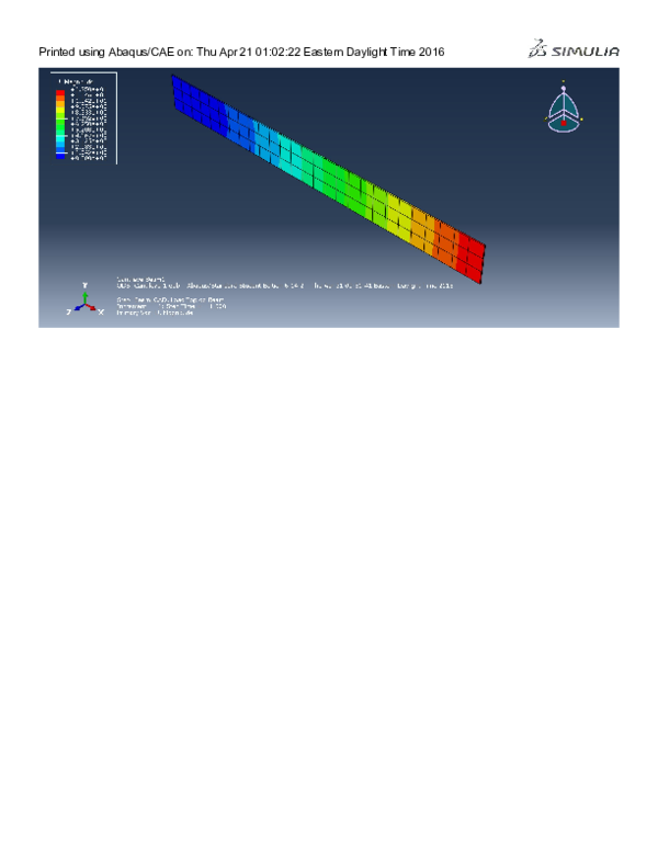 (PDF) analysis cantilever beam usisng abaqus