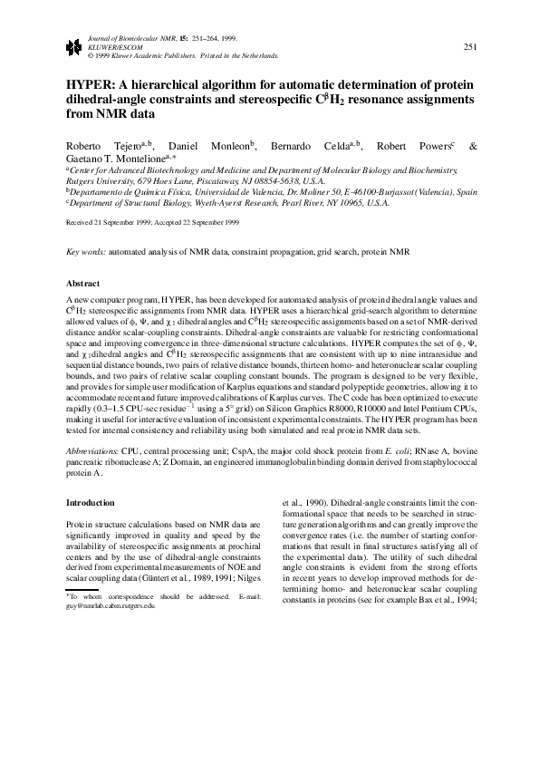 (PDF) HYPER: A hierarchical algorithm for automatic determination of ...