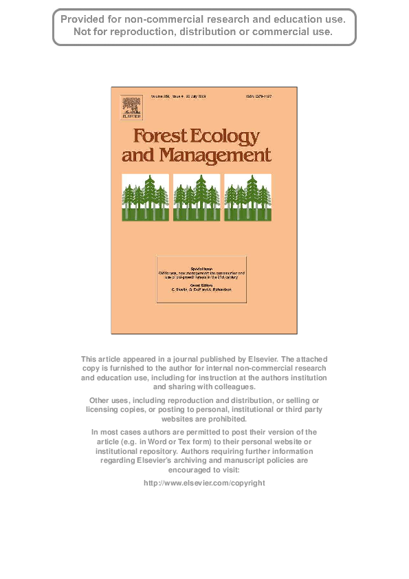 (PDF) Assessment of ecosystem services as an opportunity for the ...