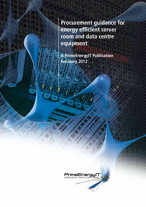 (PDF) Procurement guidance for energy efficient server room and data ...