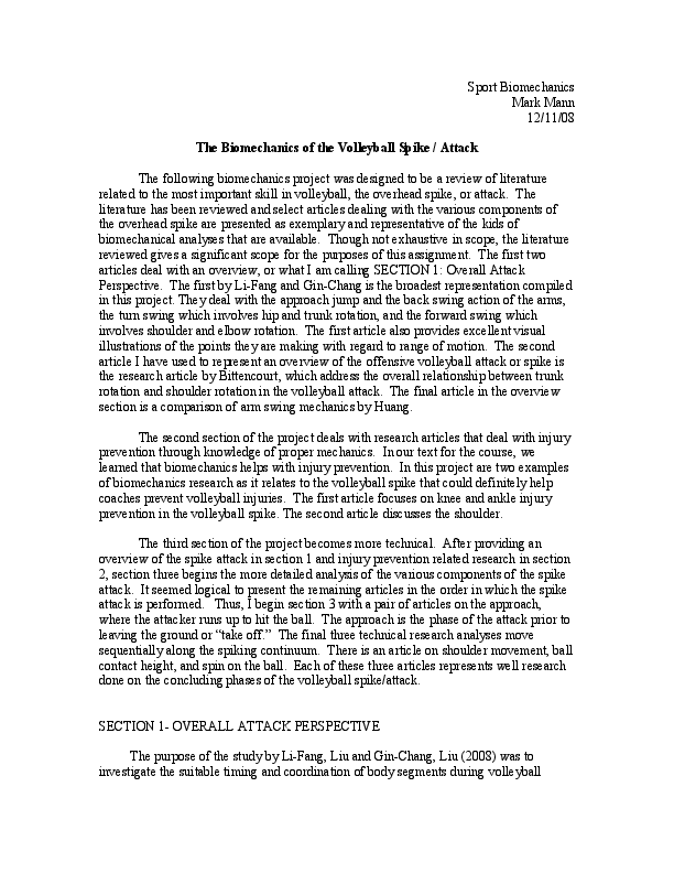 Volleyball torque concept image