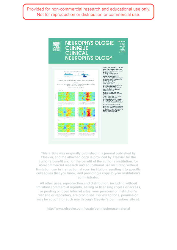 (PDF) Impaired fronto-temporal processing of emotion in schizophrenia