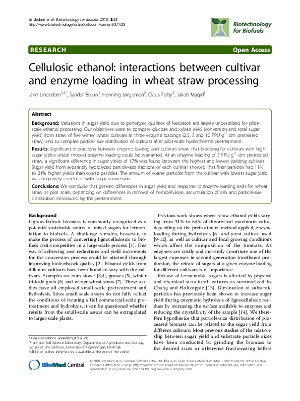 Corn ethanol vs cellulosic ethanol picture