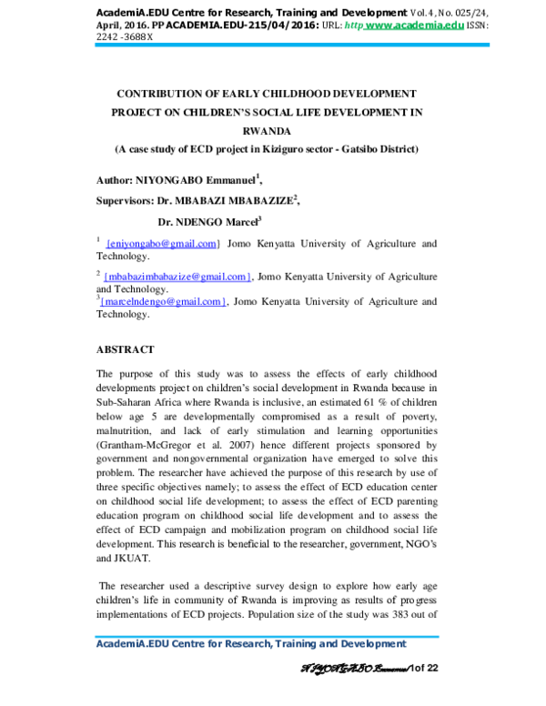 World bank rwanda image