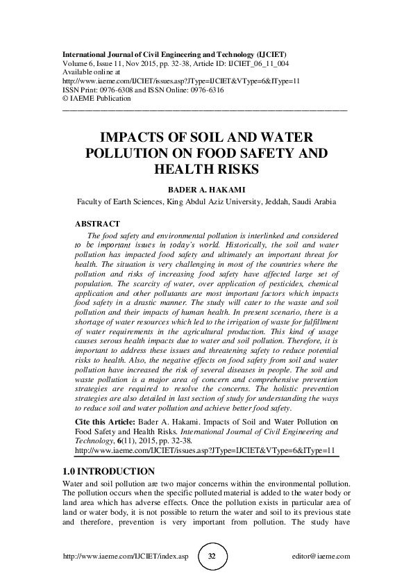 Soil pollution project for college pdf picture