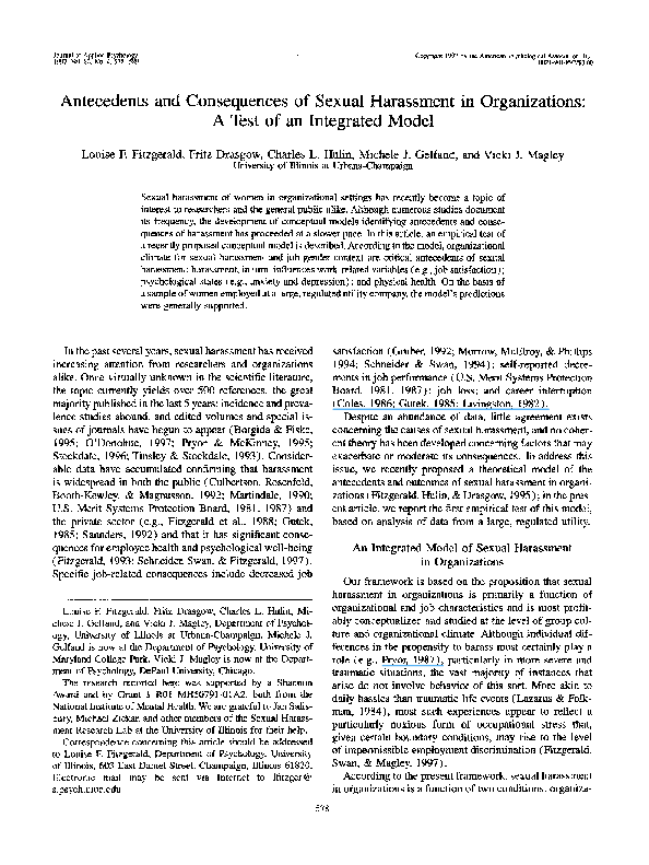 Michele a paludis sexual harassment in college essay picture