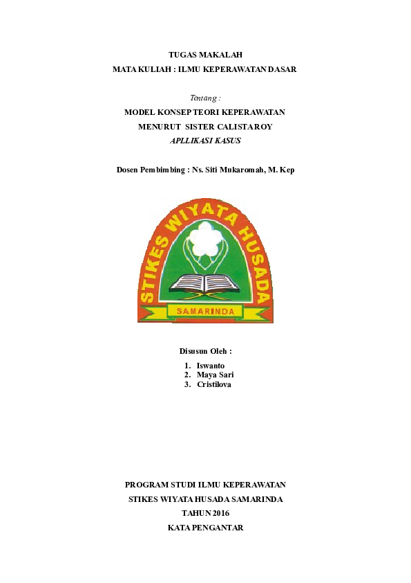 Doc Stikes Wiyata Husada Samarinda Tahun 2016 Iswanto Altanjungi Academia Edu Doc Stikes Wiyata Husada Samarinda Tahun 2016 Iswanto Altanjungi Academia Edu