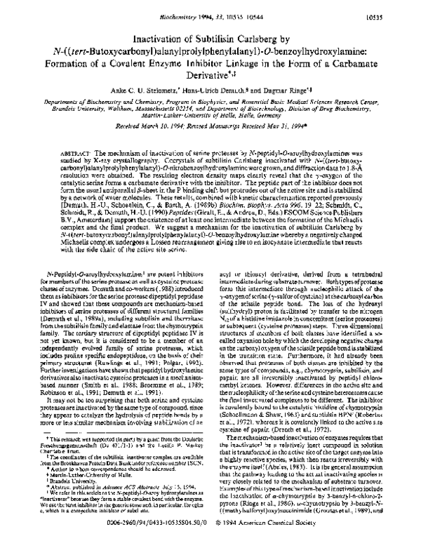 subtilisin carlsberg _ subtilisin proteases | TEDQBM