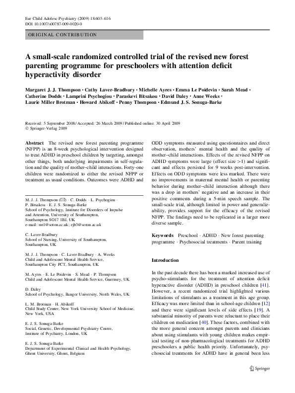 (PDF) A small-scale randomized controlled trial of the revised new ...