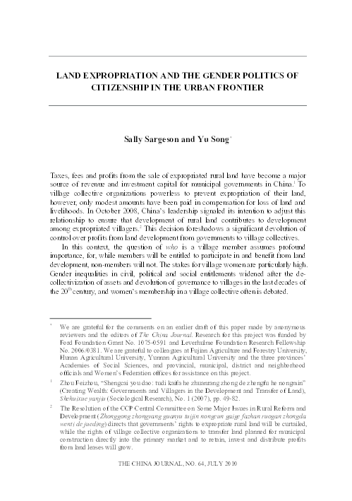 Land expropriation without compensation image