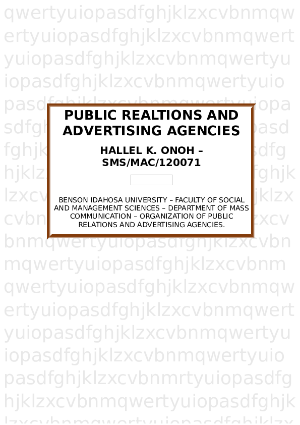 Public relations manager image